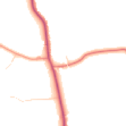 Daytime road noise heatmap for SK9 4JW