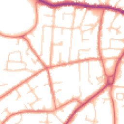 Daytime road noise heatmap for SK9 5JH