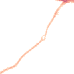 Night-time road noise heatmap for SK9 5JN