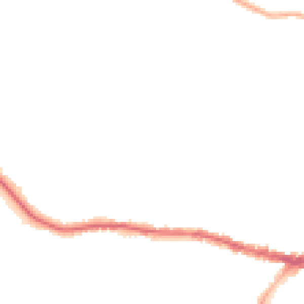 Night-time road noise heatmap for SK9 5PJ