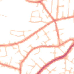 Daytime road noise heatmap for SK9 6BG