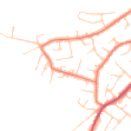 Daytime road noise heatmap for SK9 6DZ