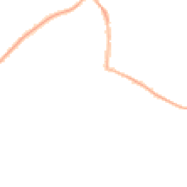 Night-time road noise heatmap for SK9 7HB
