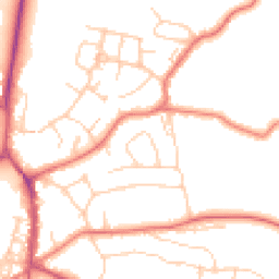 Daytime road noise heatmap for SK9 7HU