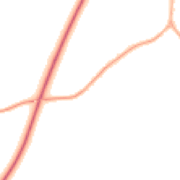 Night-time road noise heatmap for SK9 7TF