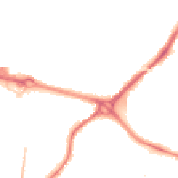 Night-time road noise heatmap for SL1 1RS