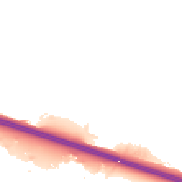 Night-time road noise heatmap for SL1 5FB