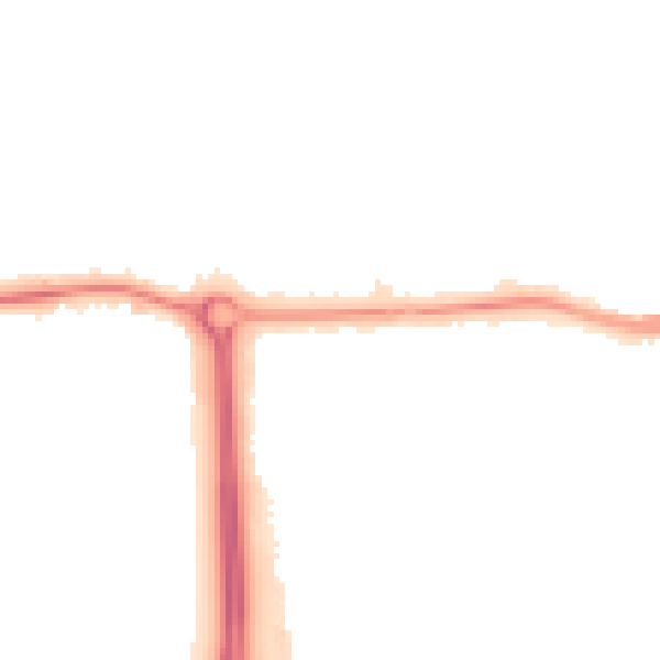 Night-time road noise heatmap for SL1 6AB