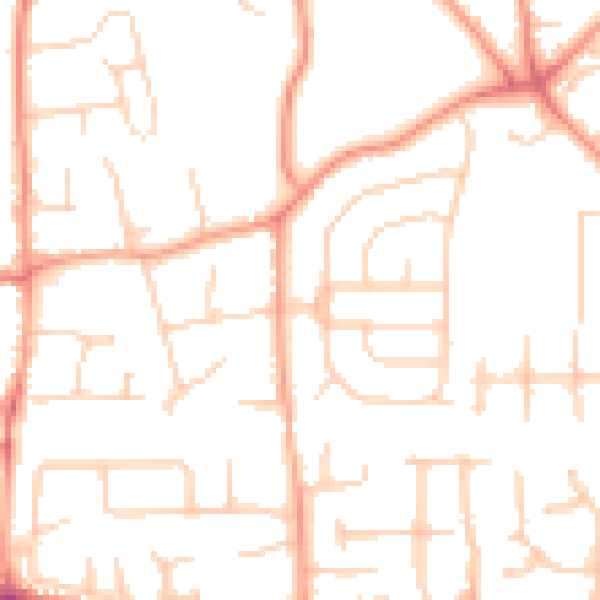 Daytime road noise heatmap for SL1 6EA