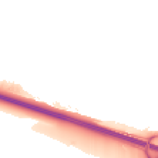 Night-time road noise heatmap for SL1 9HJ
