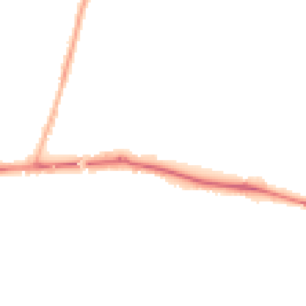 Night-time road noise heatmap for SL6 0AH