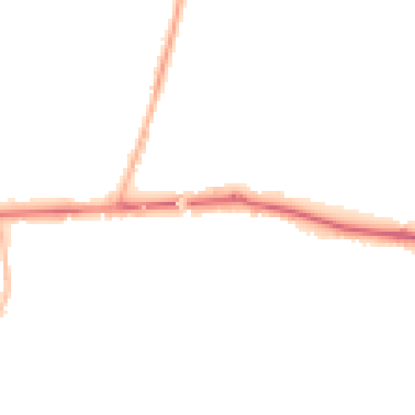 Night-time road noise heatmap for SL6 0AS