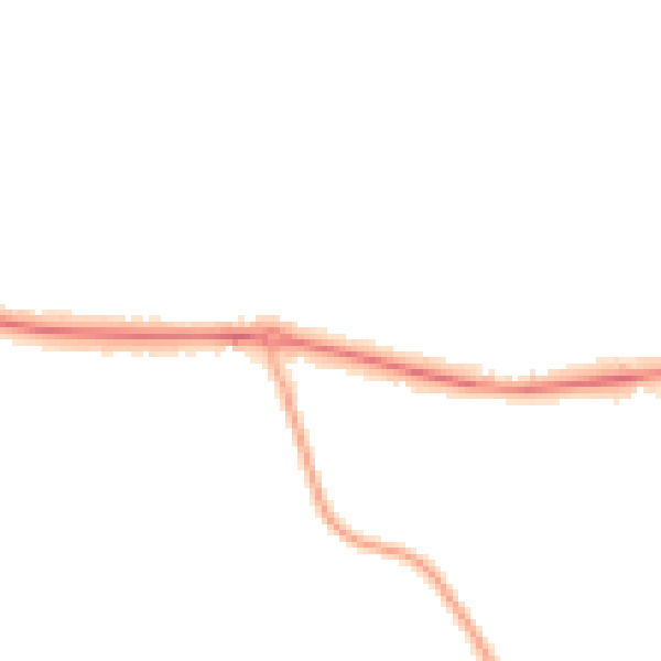 Night-time road noise heatmap for SL6 0JS