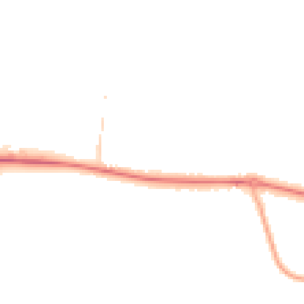 Night-time road noise heatmap for SL6 0NH