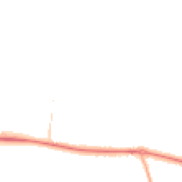 Night-time road noise heatmap for SL6 0NQ