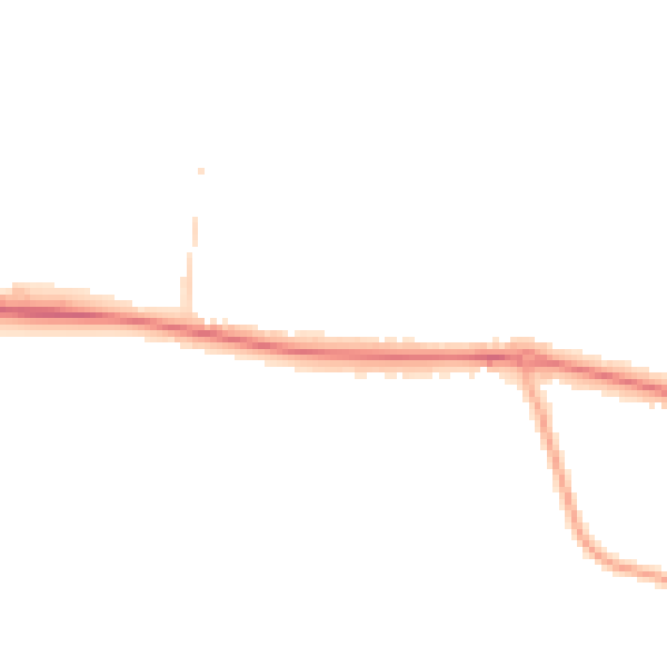 Night-time road noise heatmap for SL6 0NZ
