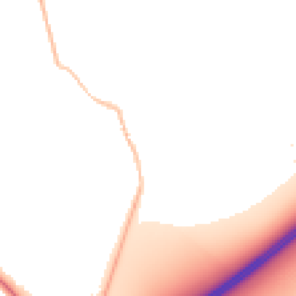 Night-time road noise heatmap for SL6 2AR