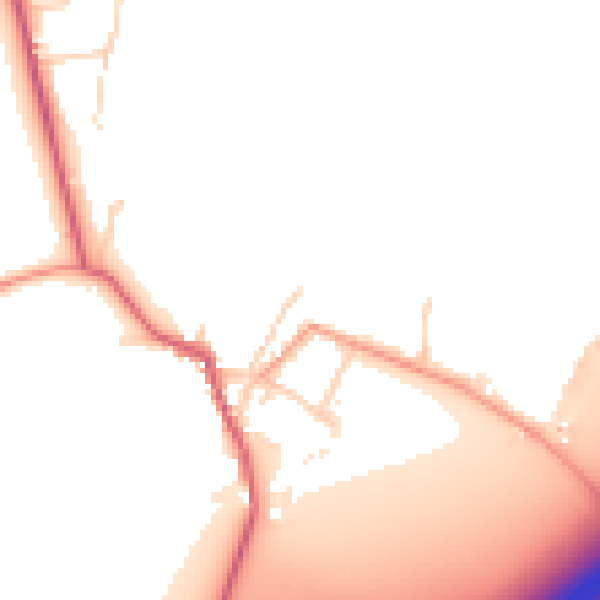 Daytime road noise heatmap for SL6 2AU