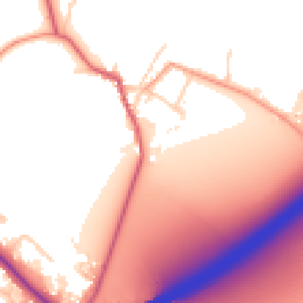 Daytime road noise heatmap for SL6 2AW