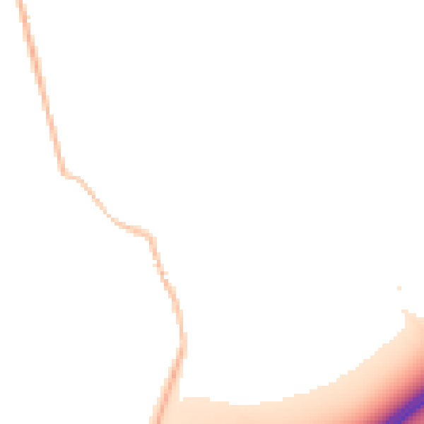 Night-time road noise heatmap for SL6 2BA