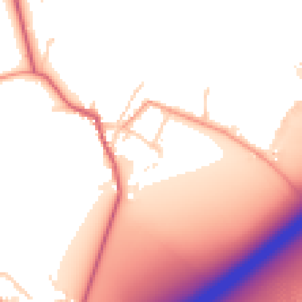Daytime road noise heatmap for SL6 2BP