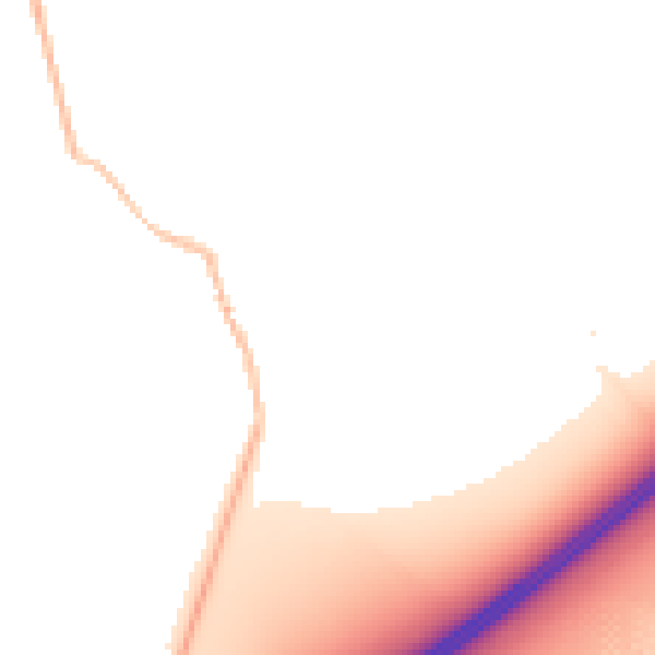 Night-time road noise heatmap for SL6 2BP