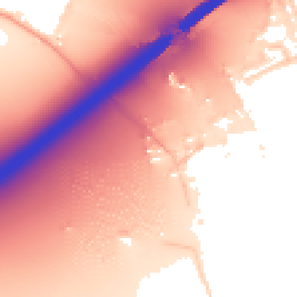 Daytime road noise heatmap for SL6 2EF