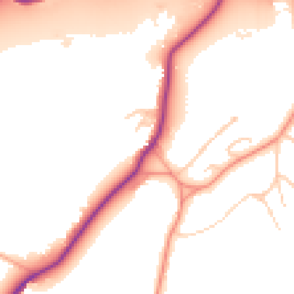Daytime road noise heatmap for SL6 2JA