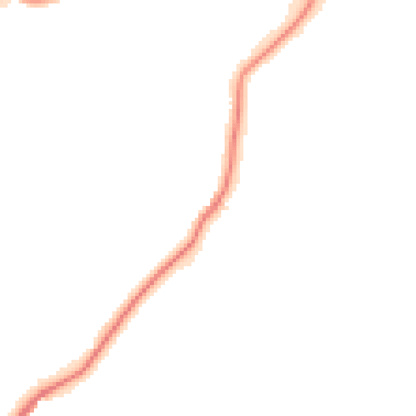 Night-time road noise heatmap for SL6 2JA