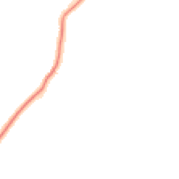 Night-time road noise heatmap for SL6 2JP