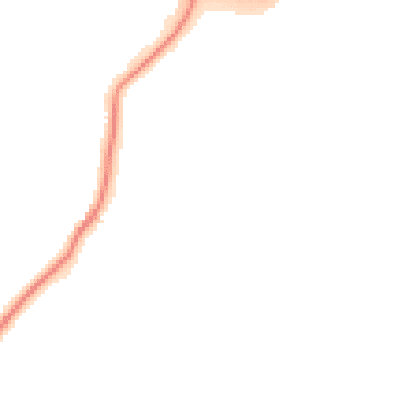 Night-time road noise heatmap for SL6 2JS