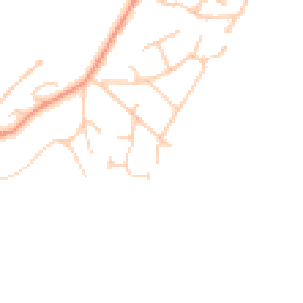 Daytime road noise heatmap for SL6 2LS