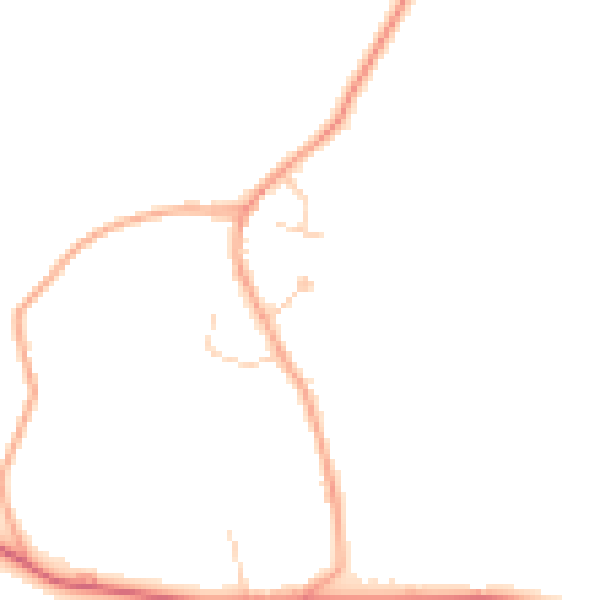 Daytime road noise heatmap for SL6 2PE