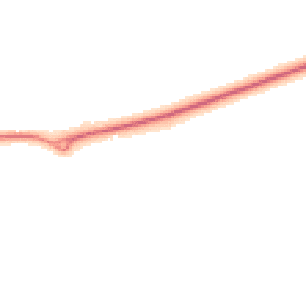 Night-time road noise heatmap for SL6 3FG