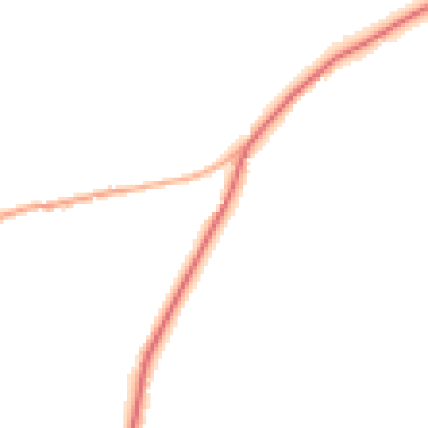 Night-time road noise heatmap for SL6 3JY