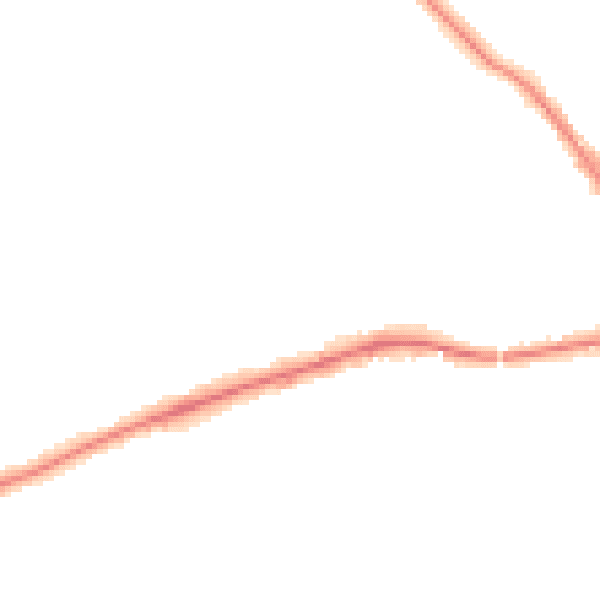 Night-time road noise heatmap for SL6 6DB