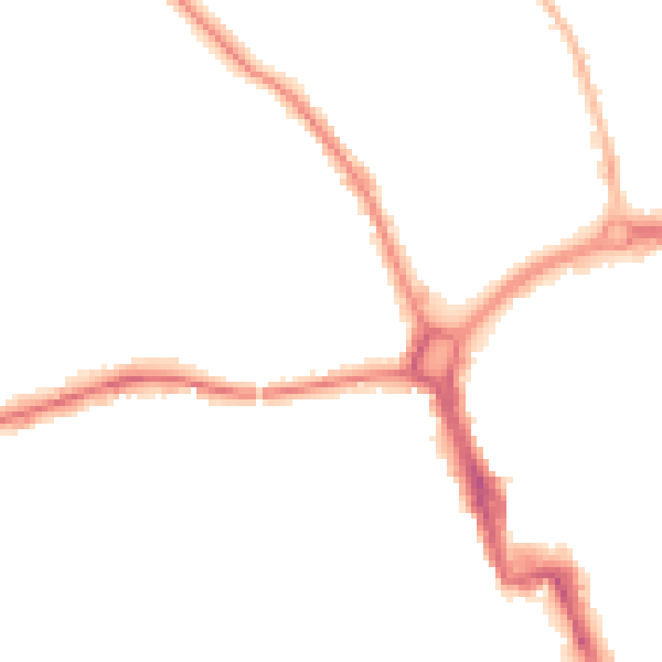 Night-time road noise heatmap for SL6 6DY