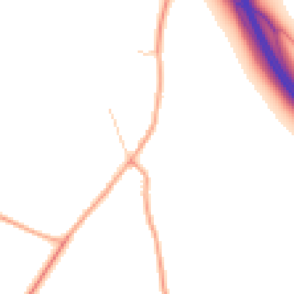 Daytime road noise heatmap for SL6 6QT