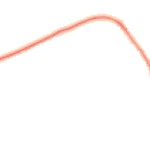 Night-time road noise heatmap for SL6 6SF