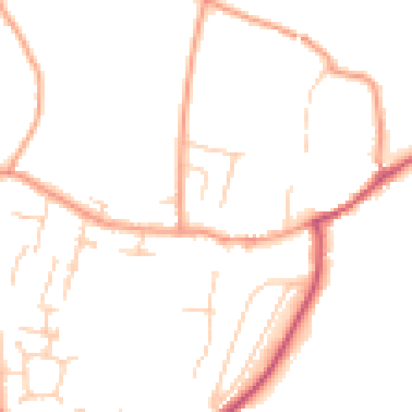 Daytime road noise heatmap for SL6 9GX