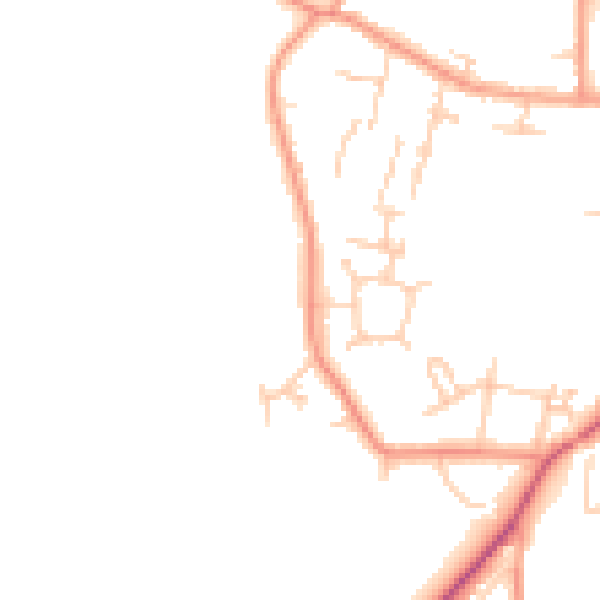 Daytime road noise heatmap for SL6 9LG