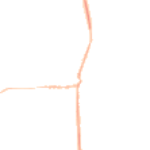 Night-time road noise heatmap for SL6 9SP