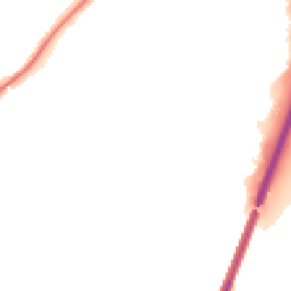 Night-time road noise heatmap for SL7 1AL