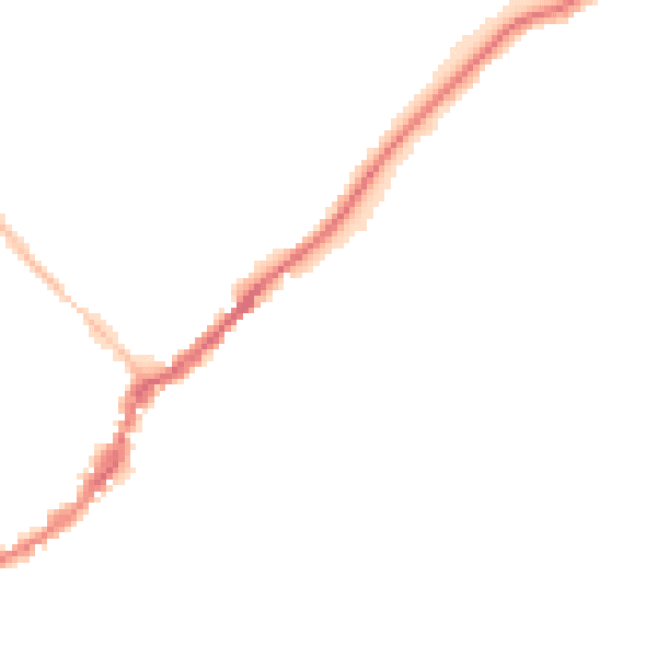 Night-time road noise heatmap for SL7 1DQ