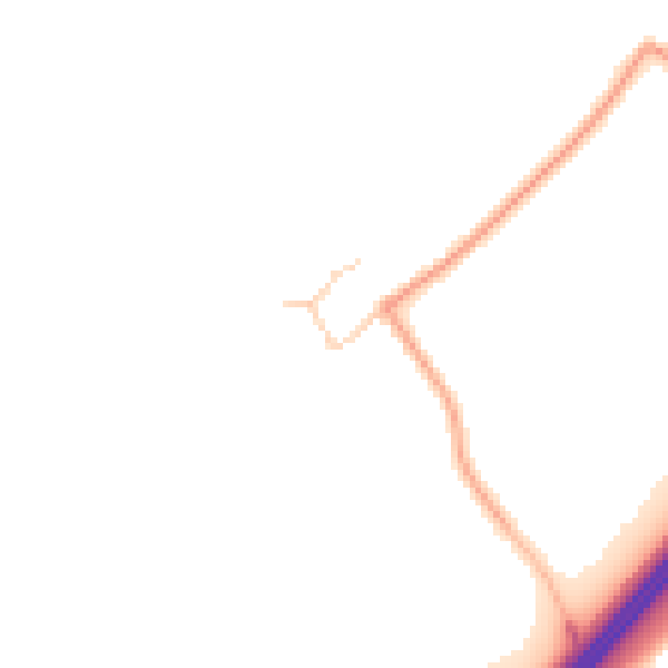Daytime road noise heatmap for SL7 1SA
