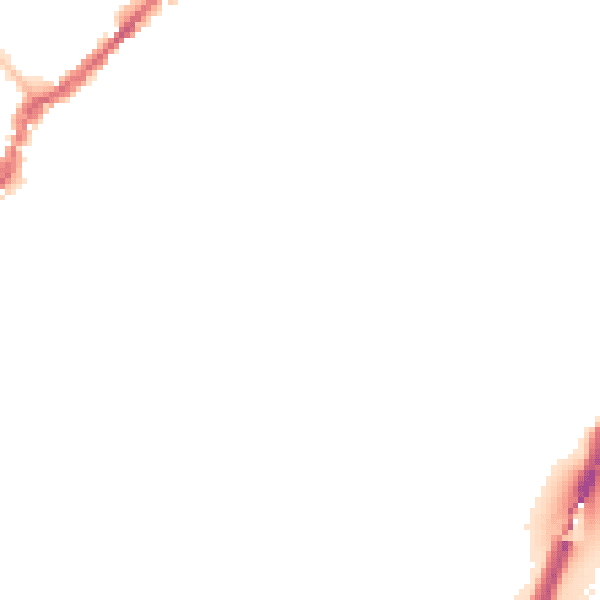 Night-time road noise heatmap for SL7 1SY