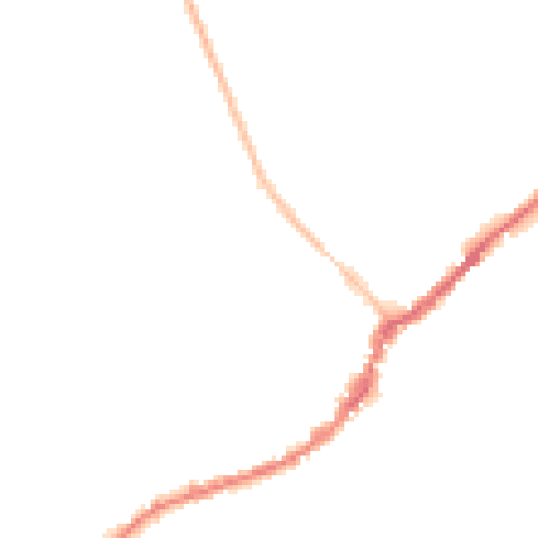 Night-time road noise heatmap for SL7 2QD