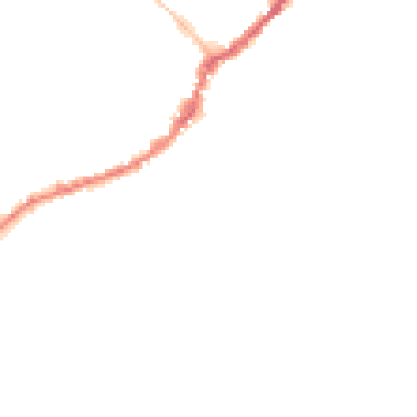 Night-time road noise heatmap for SL7 2UQ