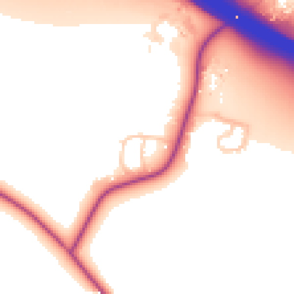 Daytime road noise heatmap for SL7 3DL