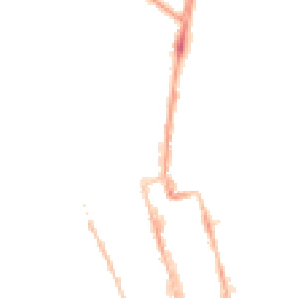 Night-time road noise heatmap for SM1 1AN